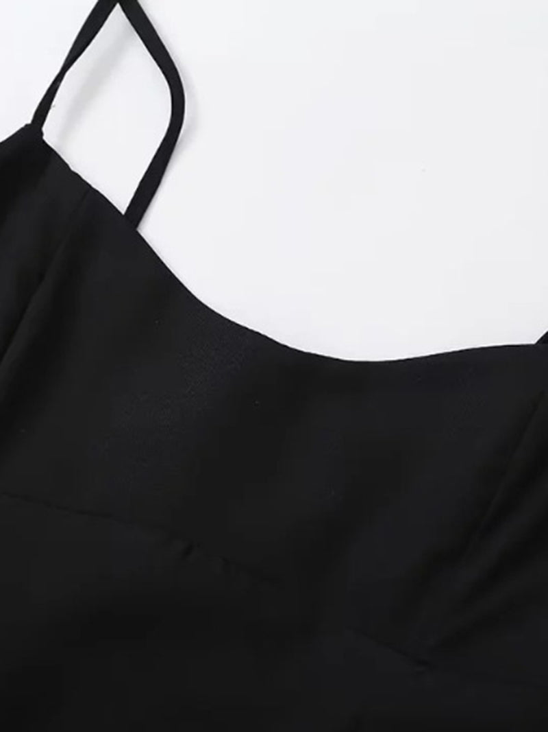 Colorblock Maxi Cami Dress