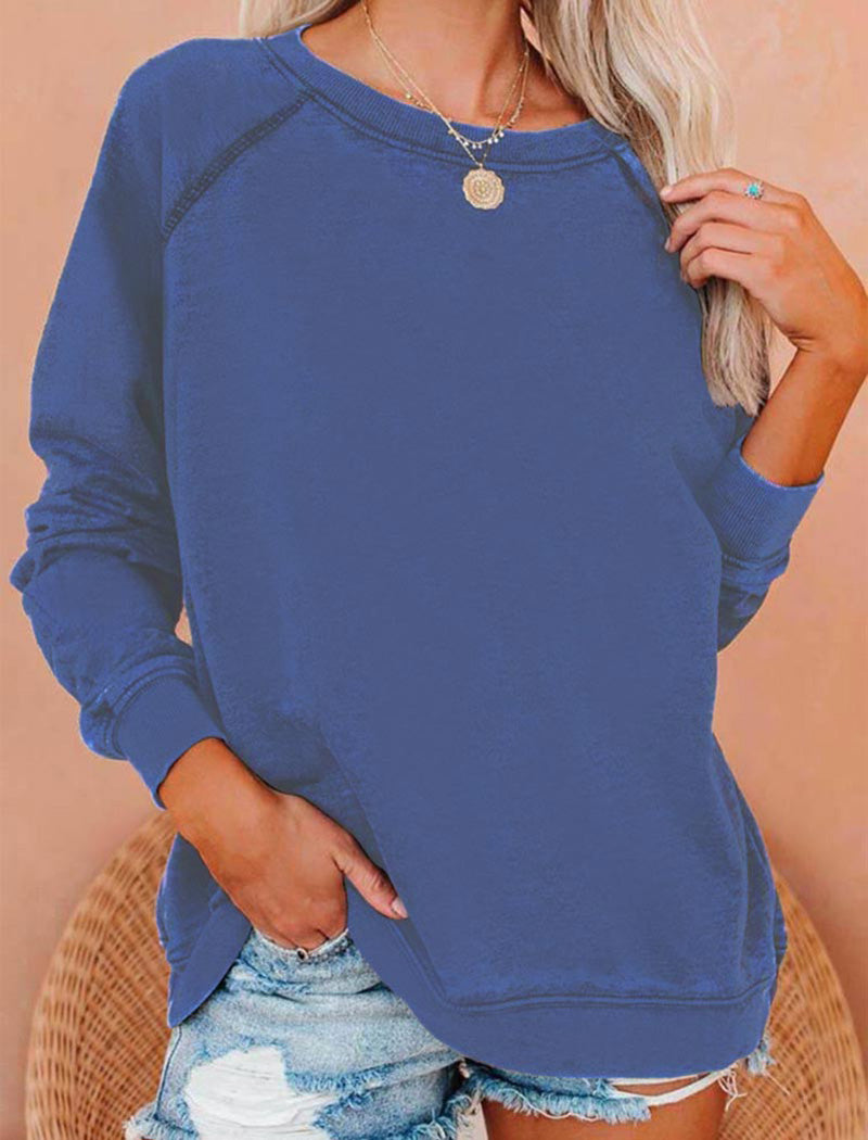 Long-Sleeve Crewneck Pullover