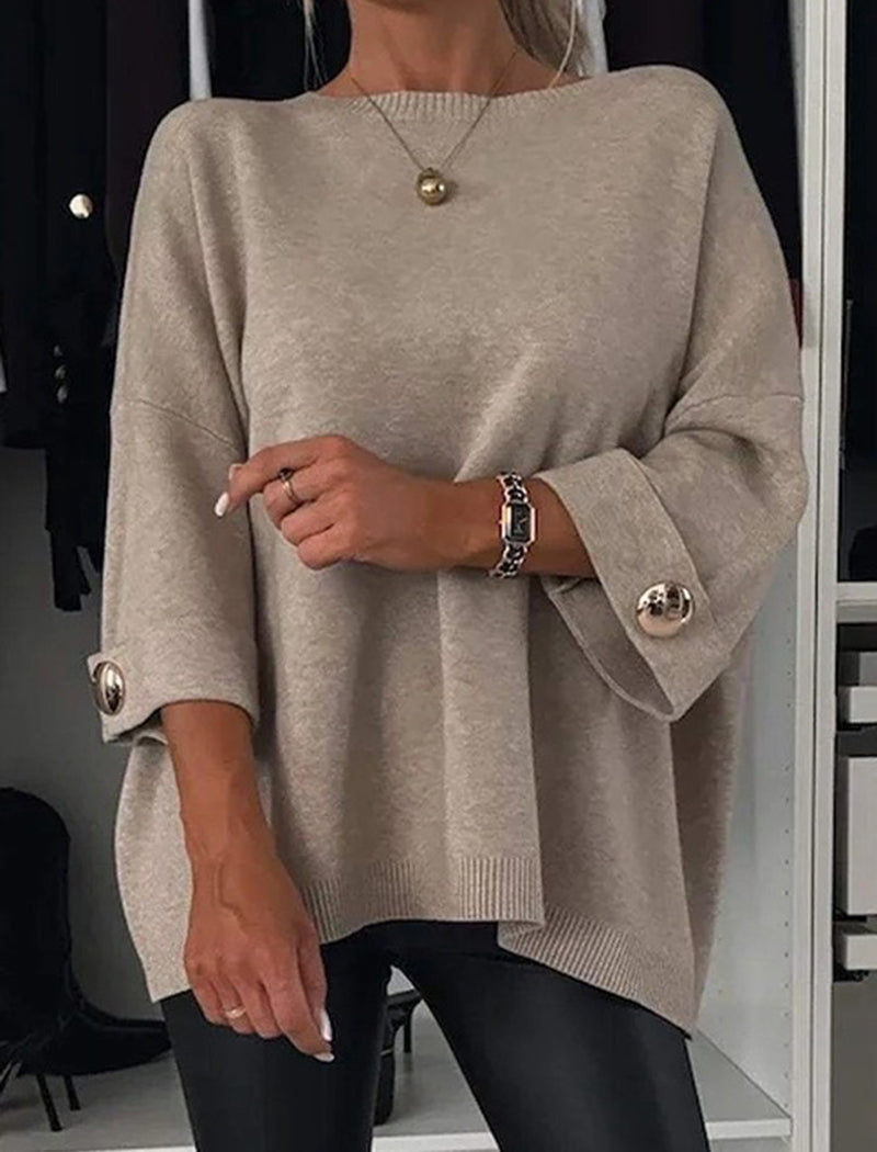 Crewneck Loose Casual Top