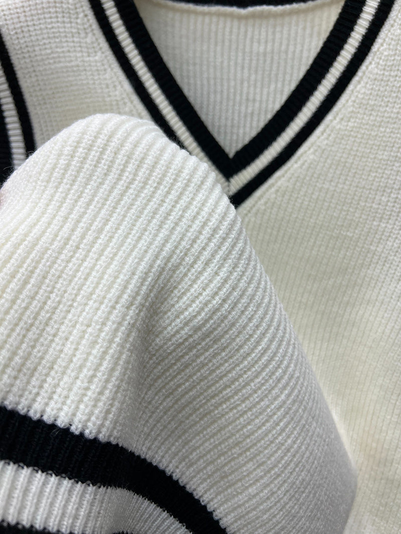 Striped Sweater Vest