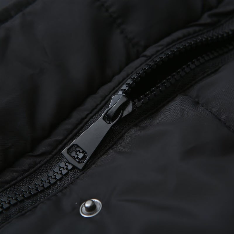 Stand Collar Button-Up Vest