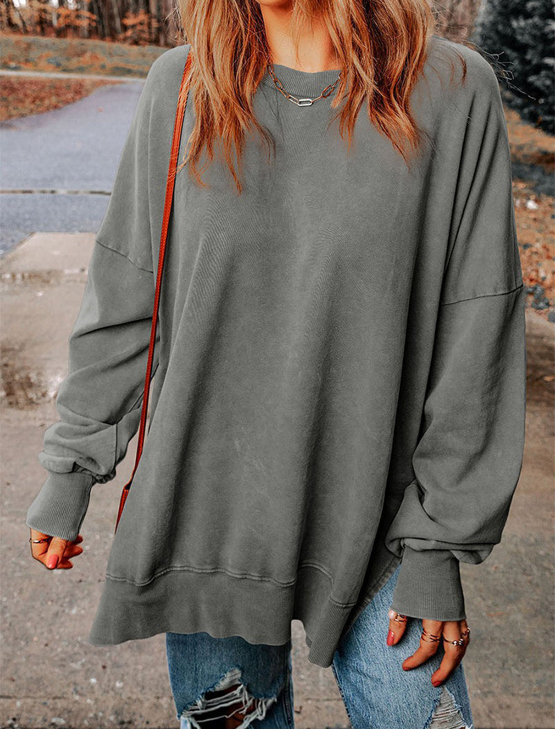 Relaxed Fit Casual Pullover