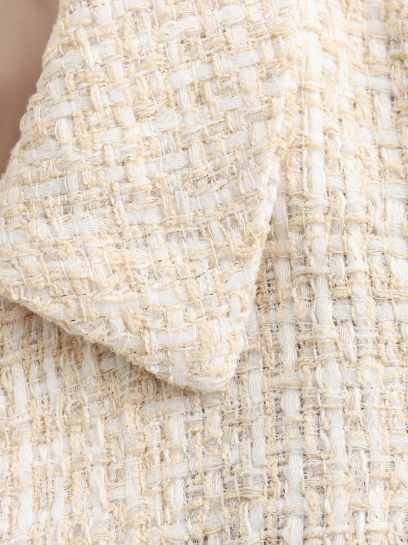 Cropped Button-Up Vest