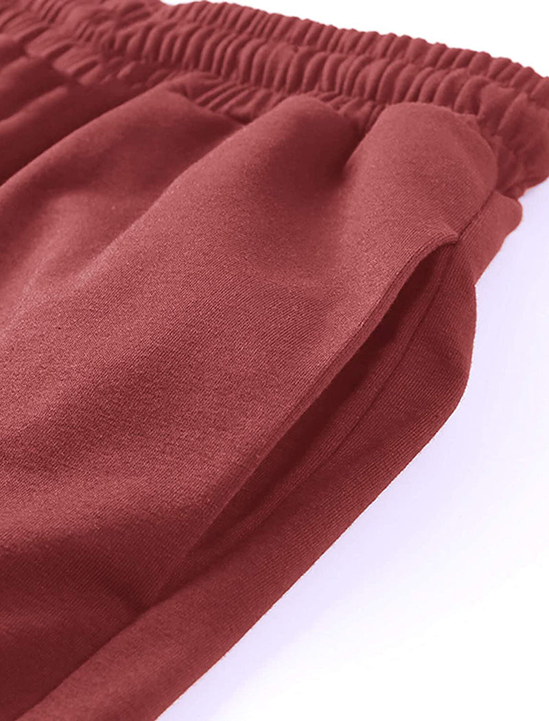 Elastic Waist Loose Fit Jogger Pants