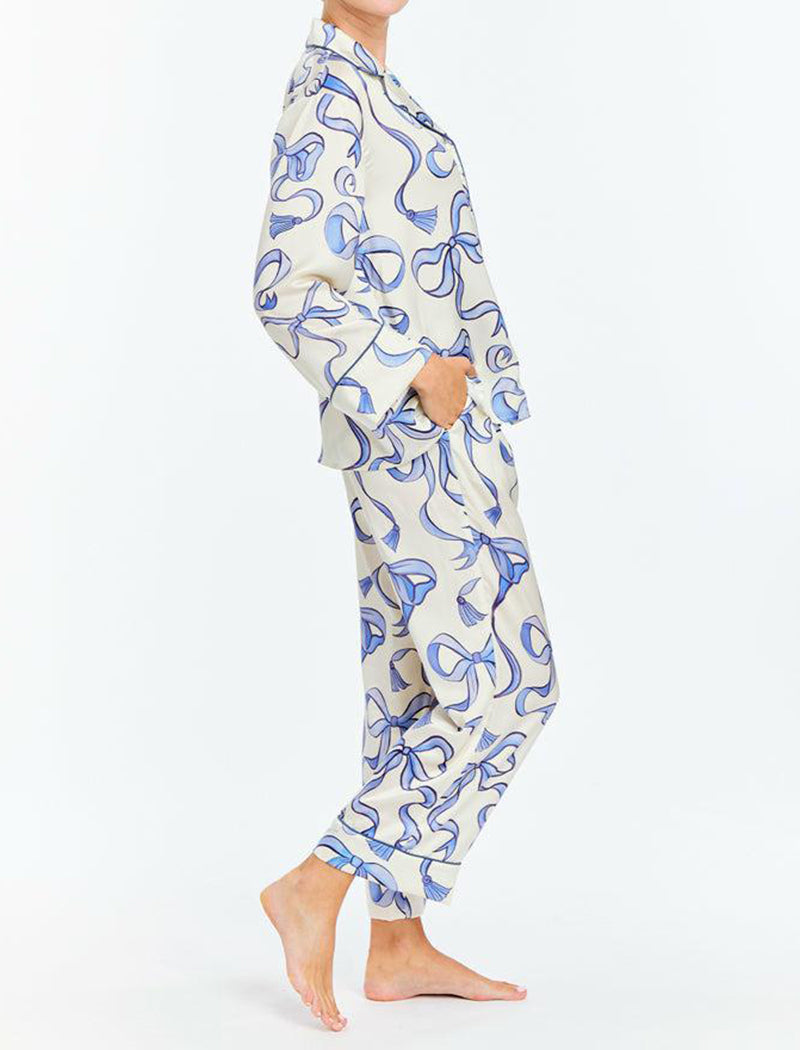 Bow Loungewear Two-Piece Set