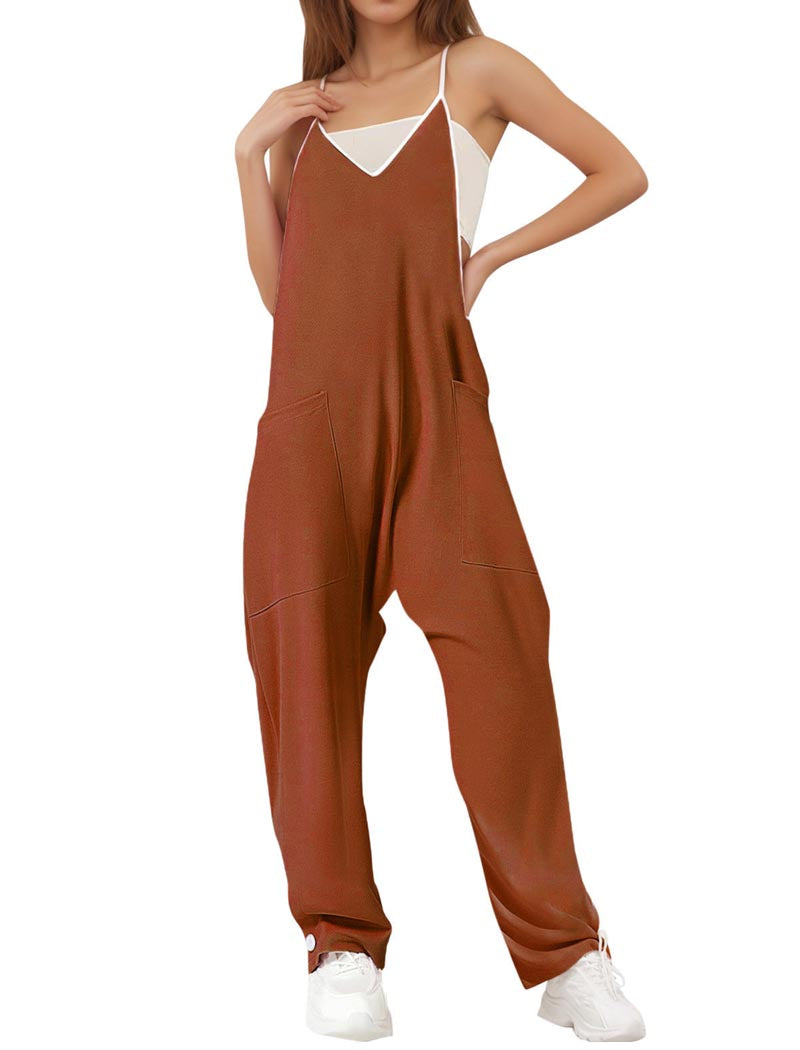 Relaxed-Fit Overalls