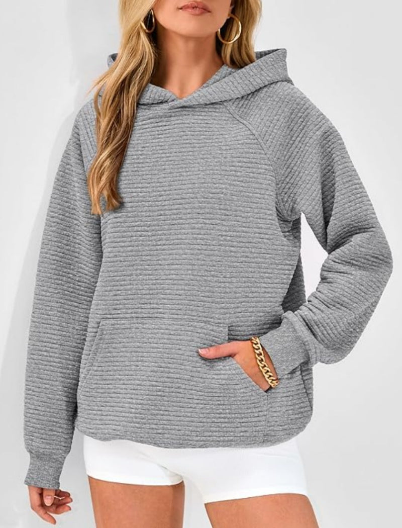 Long Sleeve Pocket Hoodie