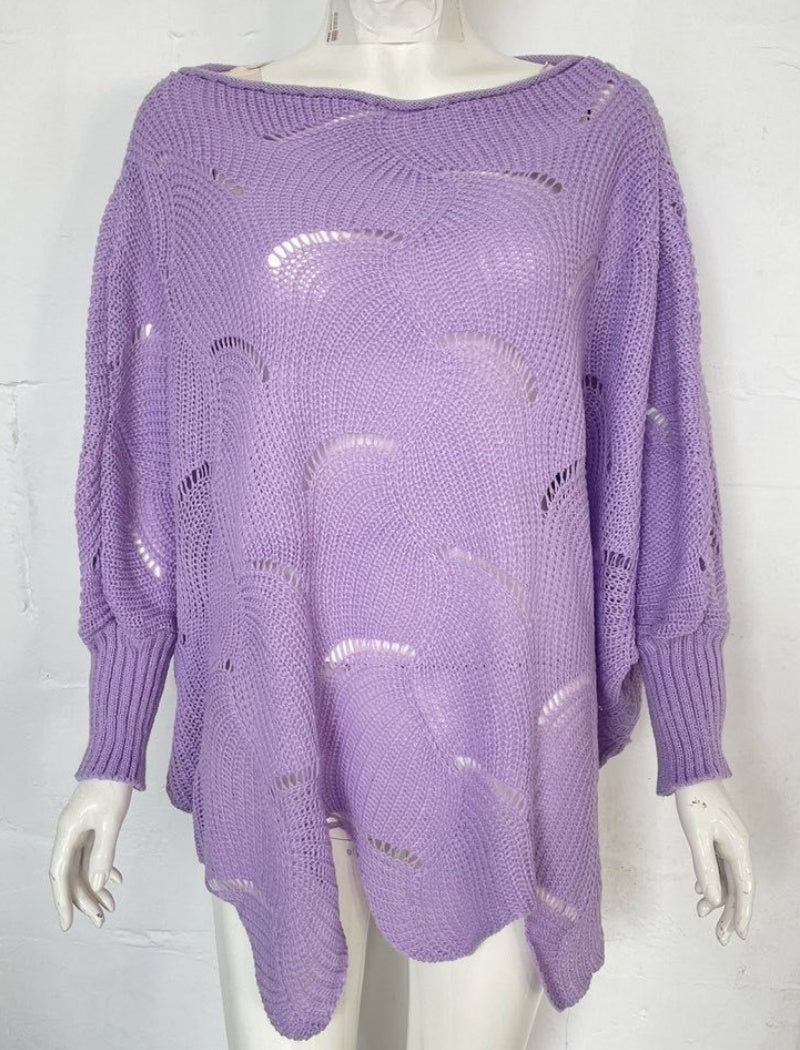 Lightweight Knit Pullover Sweater