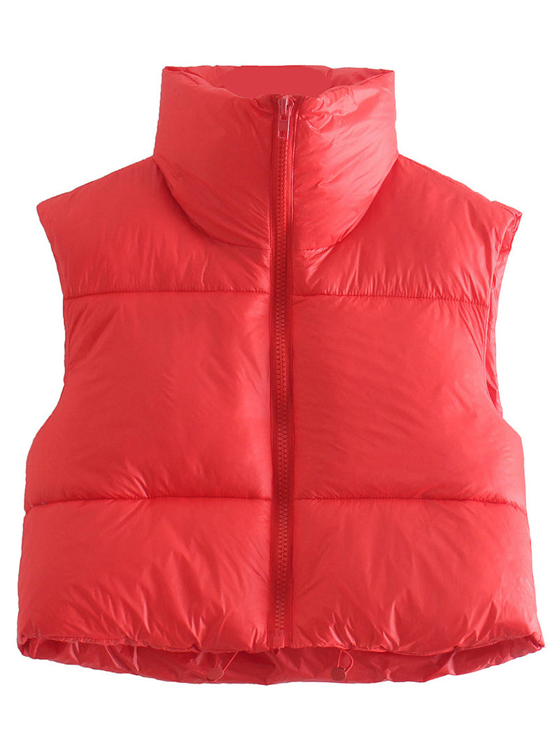 Puffer Crop Vest