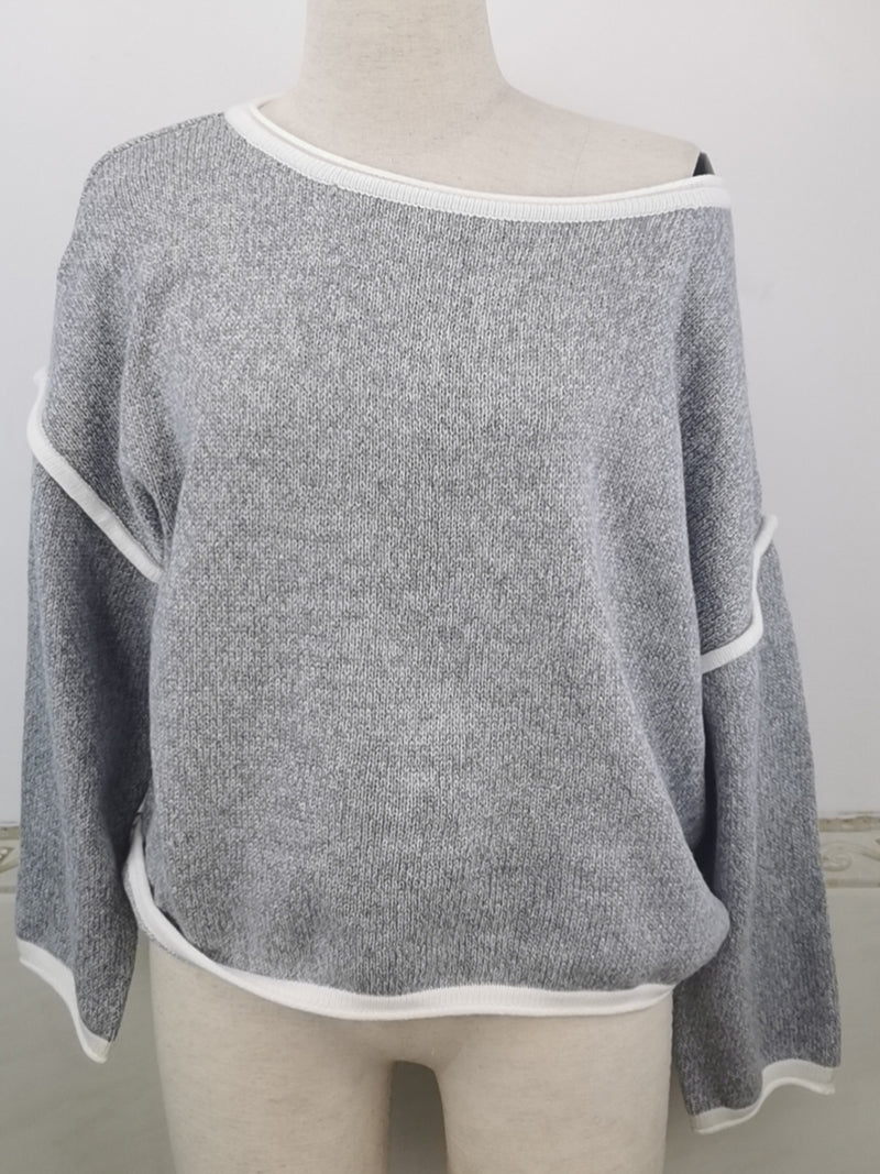 Fringe Crew Neck Sweater