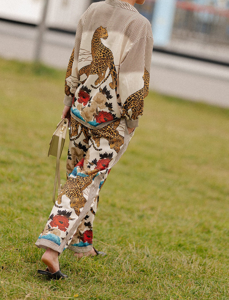 Printed Two-Piece Set