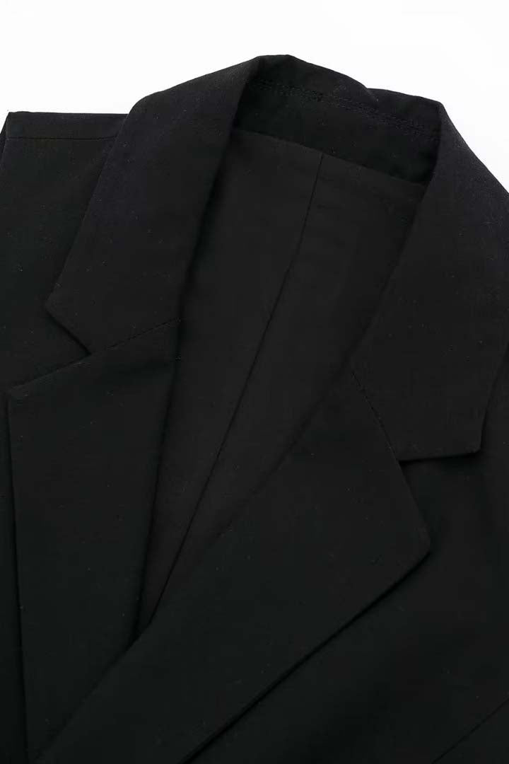 V-Neck Self-Tie Vest