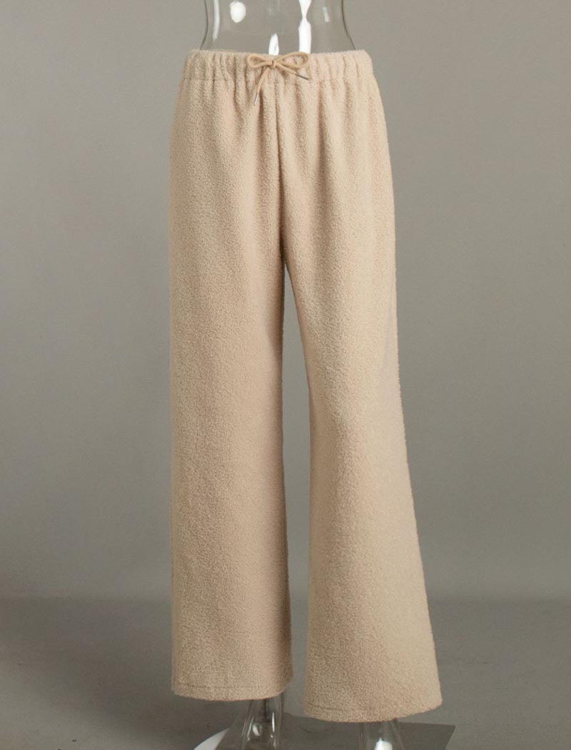 Wide-Leg Pants with Elastic Waist