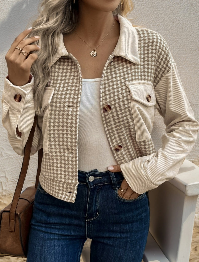 Corduroy Patchwork Jacket