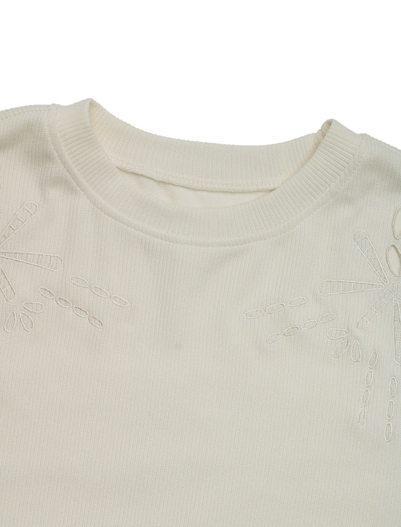 Solid Long Sleeve Pullover