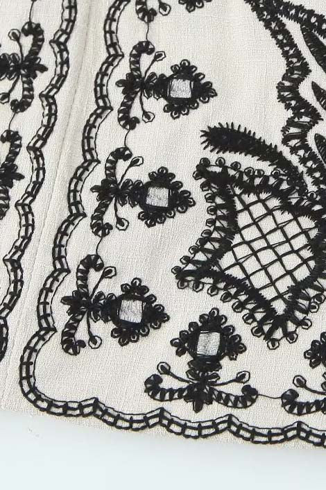 Graphic Print Halter Top and Skirt Set