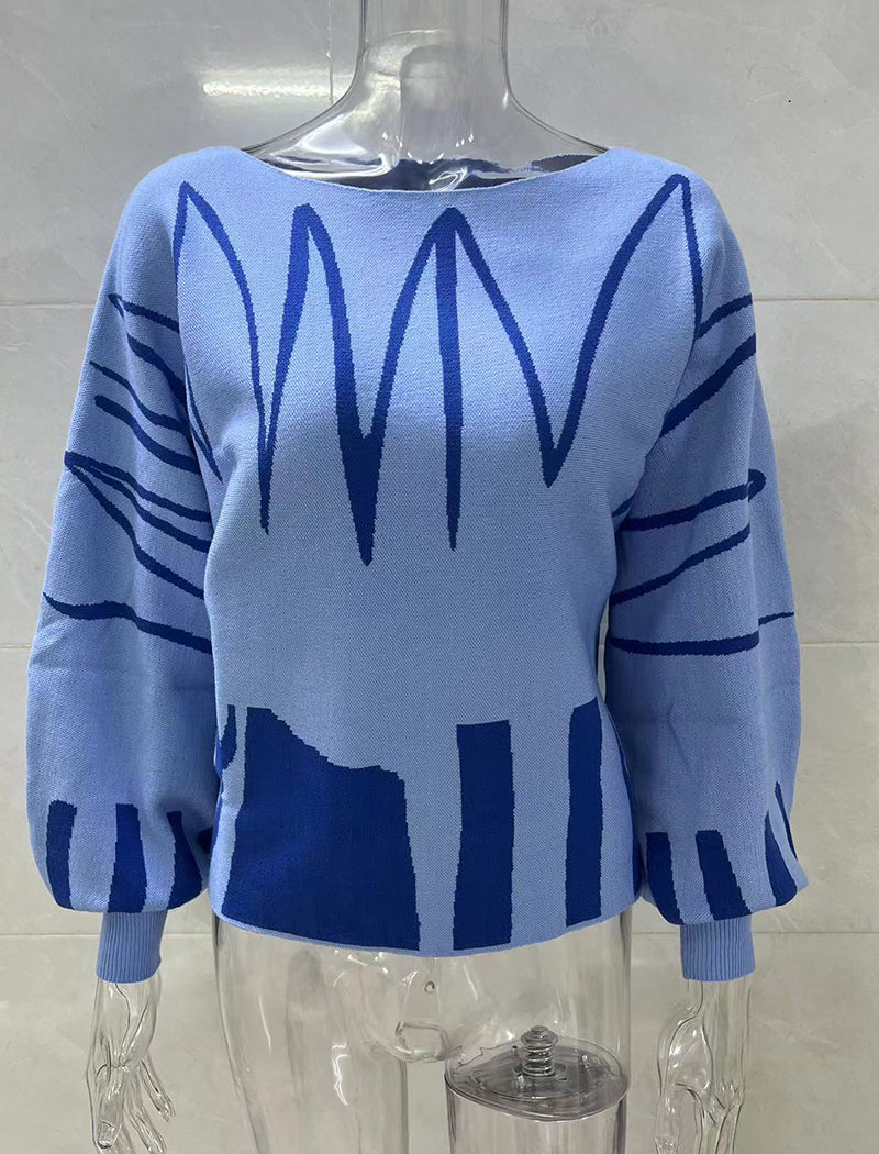 Loose Knit Pullover Sweater