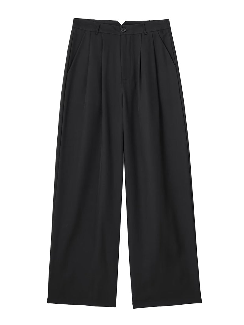 High-Rise Wide-Leg Trousers