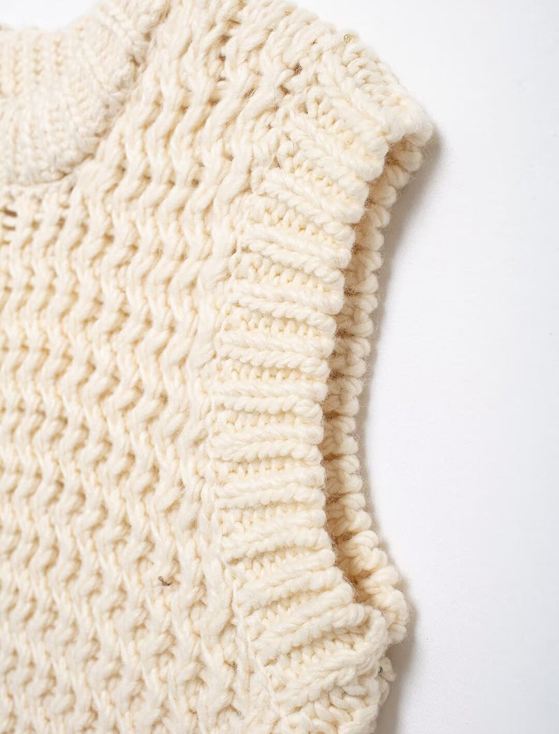 Sleeveless Knit Tank Top