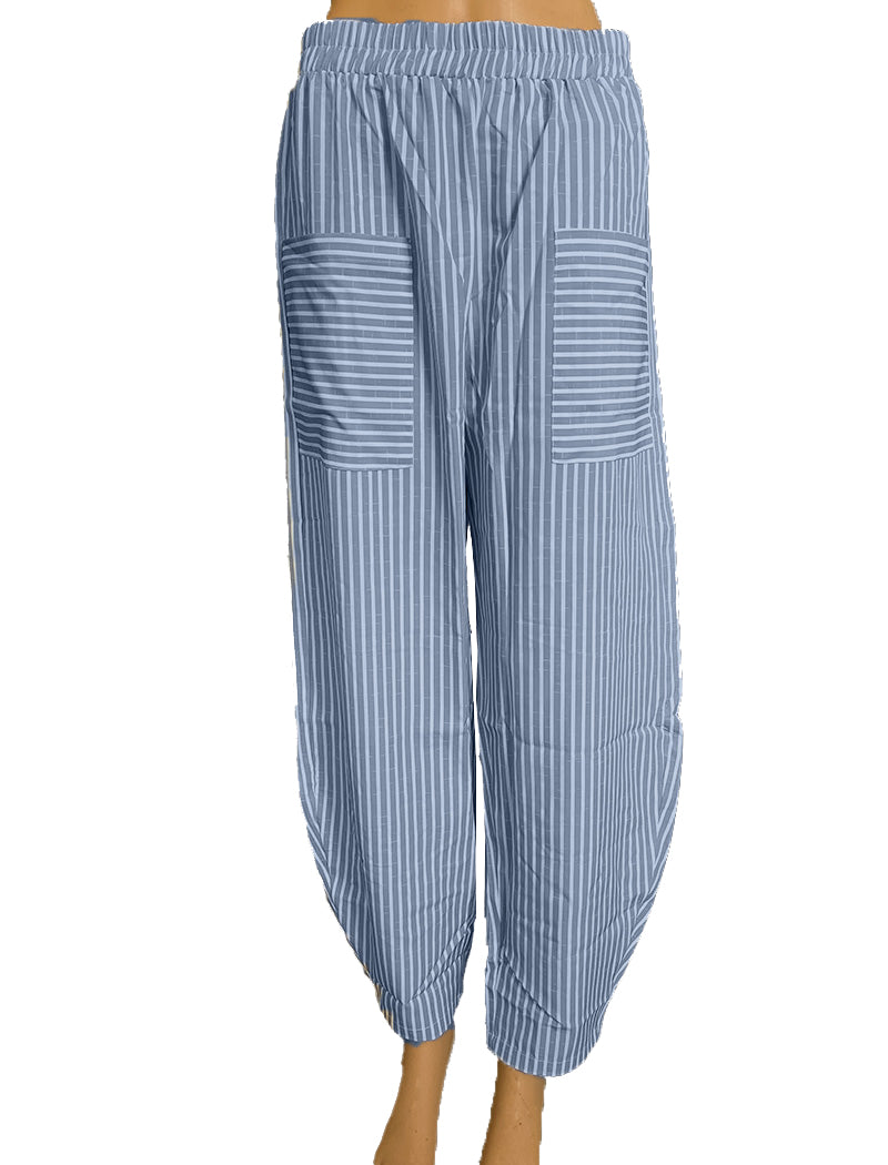 High-Waisted Wide-Leg Pants