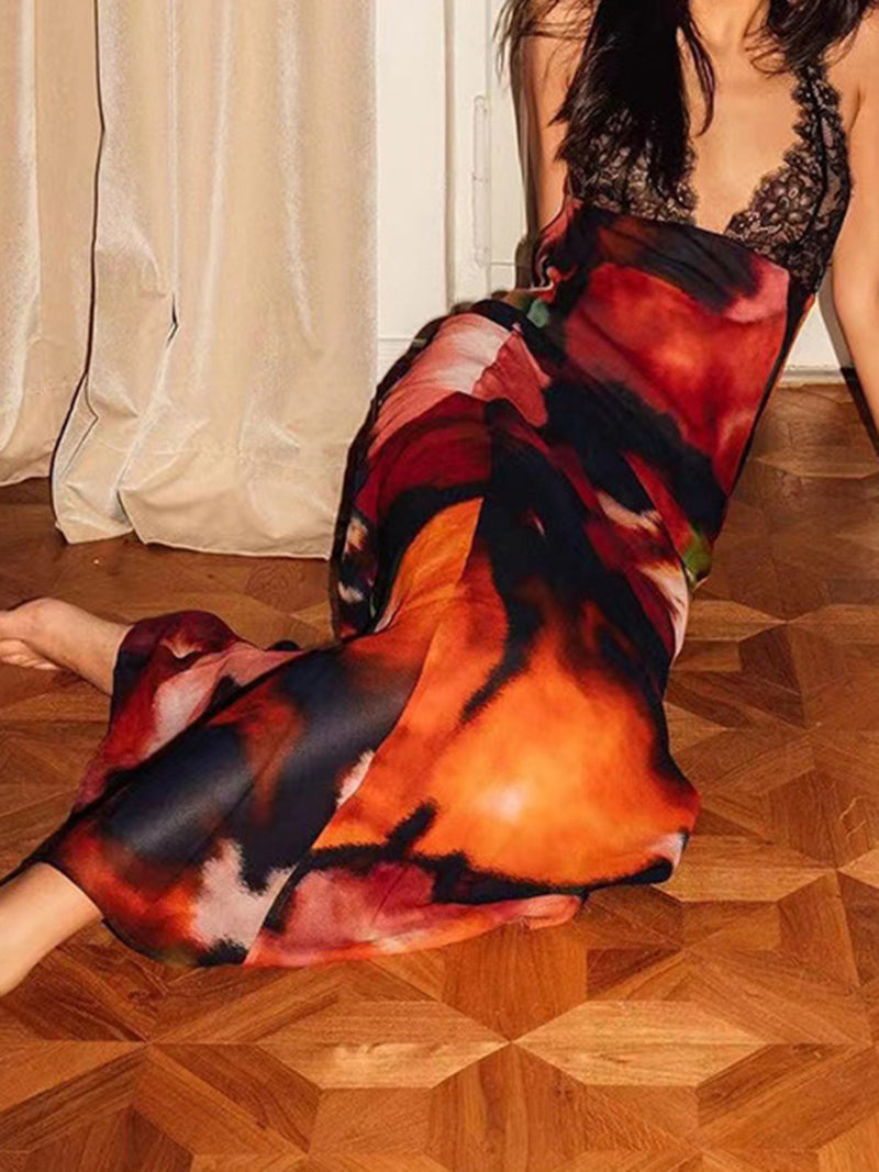 Halter Bodycon Maxi Dress