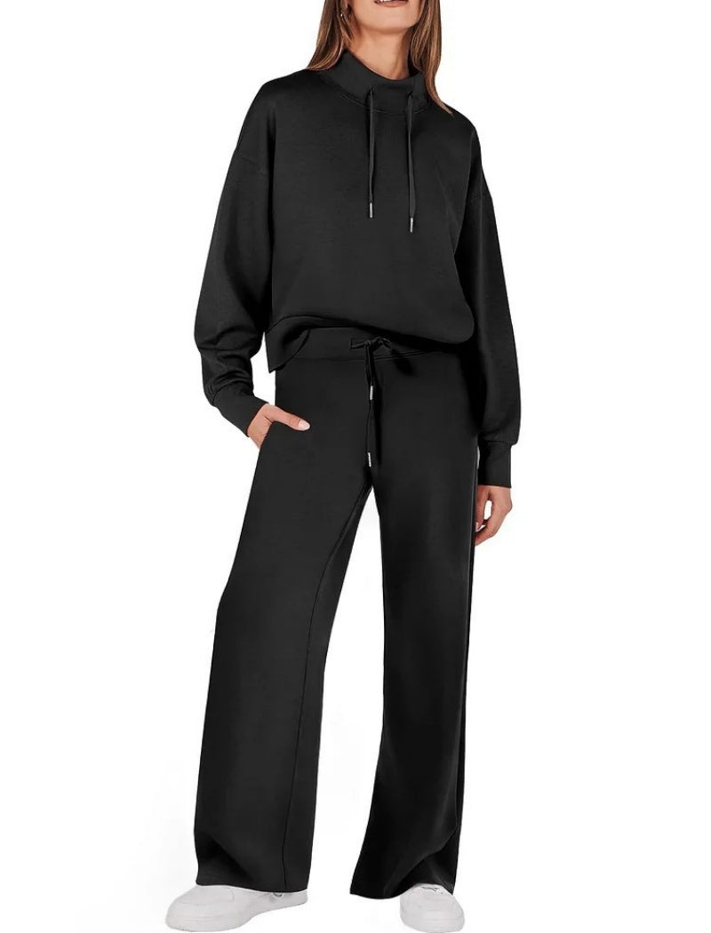 Relaxed-Fit Hoodie and Joggers Set