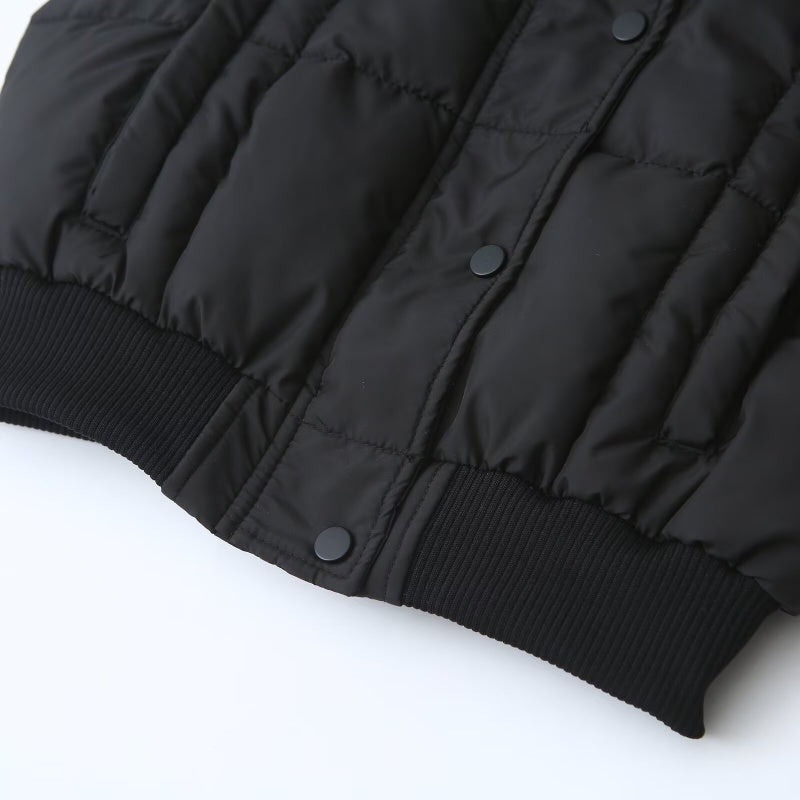 Stand Collar Button-Up Vest