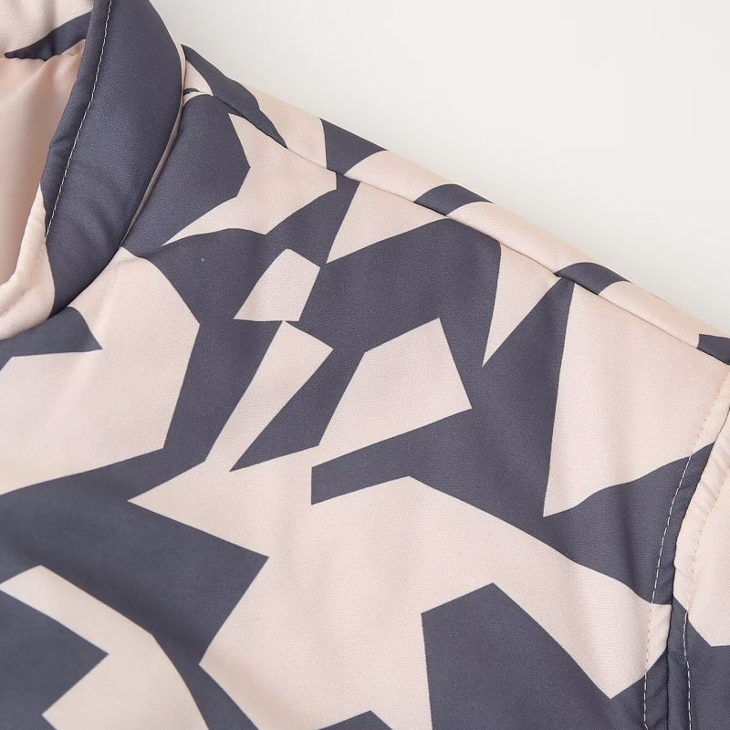 Graphic Printed Bomber Jacket