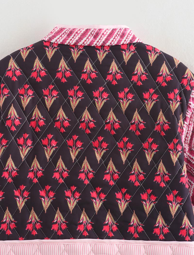 Patchwork Quilted Jacket