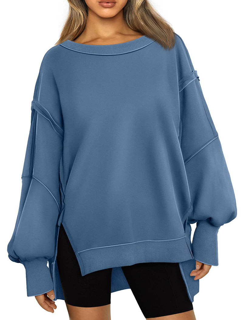 Oversized Longline Pullover