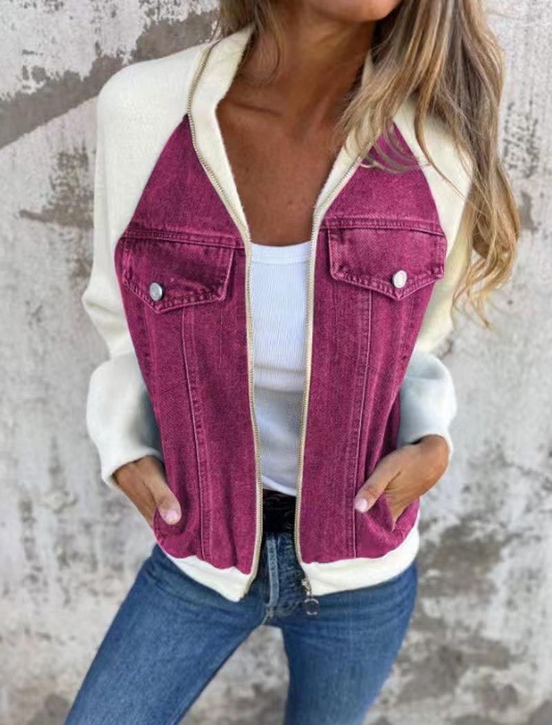 Patchwork Denim Jacket