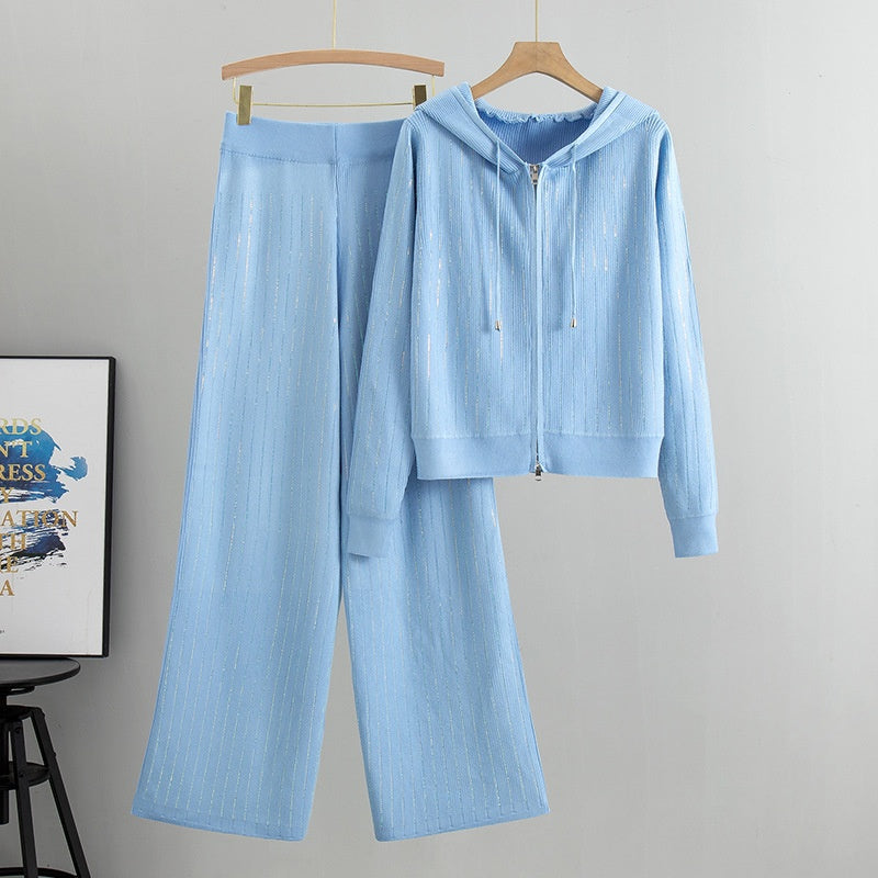 Relaxed Fit Rhinestone Set