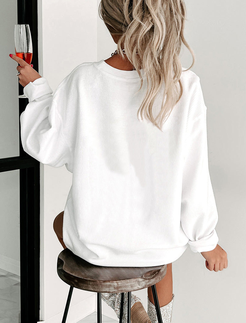 Sequin Nutcracker Graphic Top