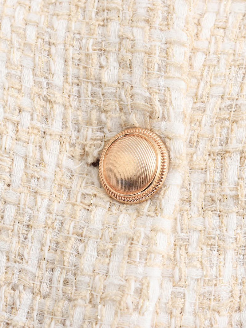 Cropped Button-Up Vest