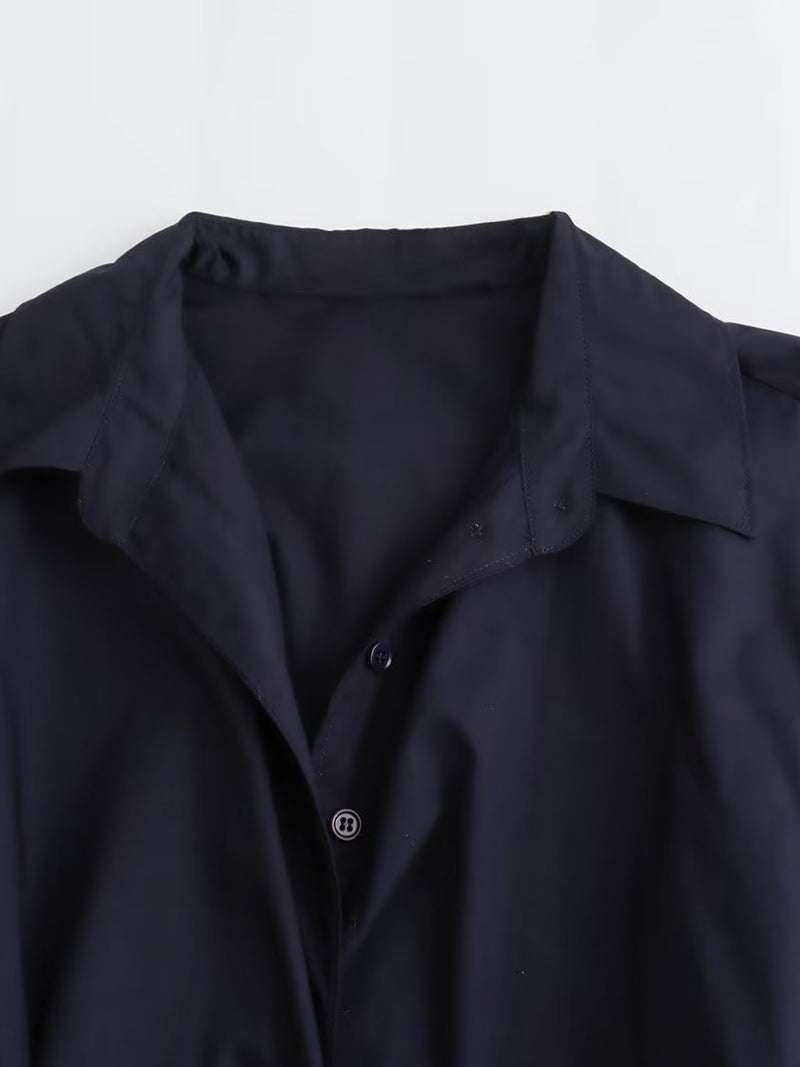 Wrap Bell Sleeve Blouse