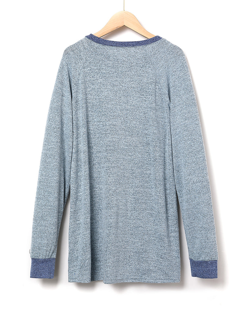 Oversized Pocketed Lounge Top