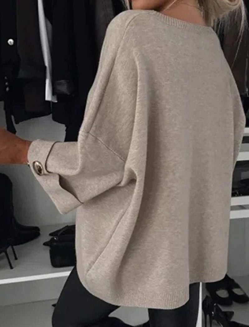 Crewneck Loose Casual Top