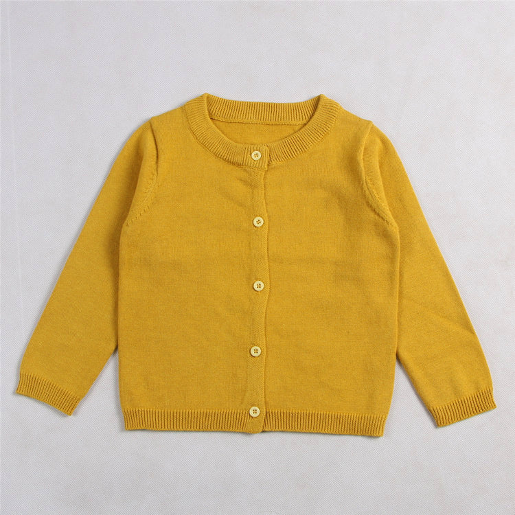 Classic Button-Up Cardigan (Kids)