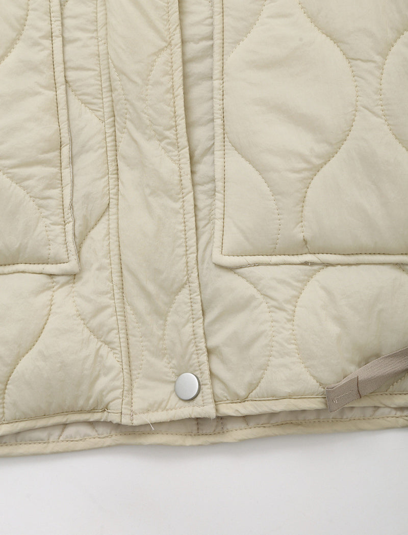 Stand Collar Long Sleeve Jacket