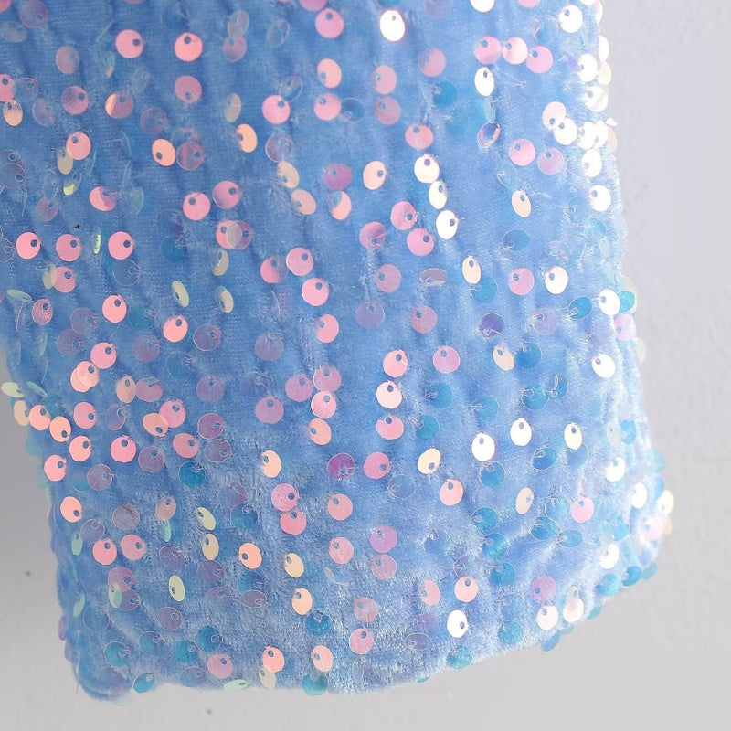 Sequin Long Sleeve Jacket