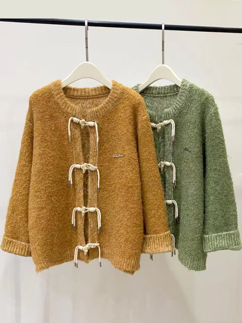 Solid Tie-Front Cardigan