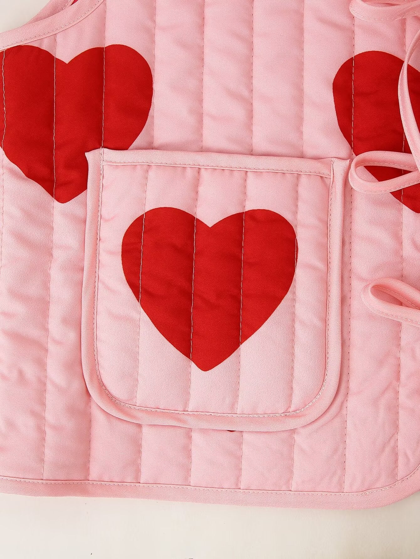 Heart Quilted Vest
