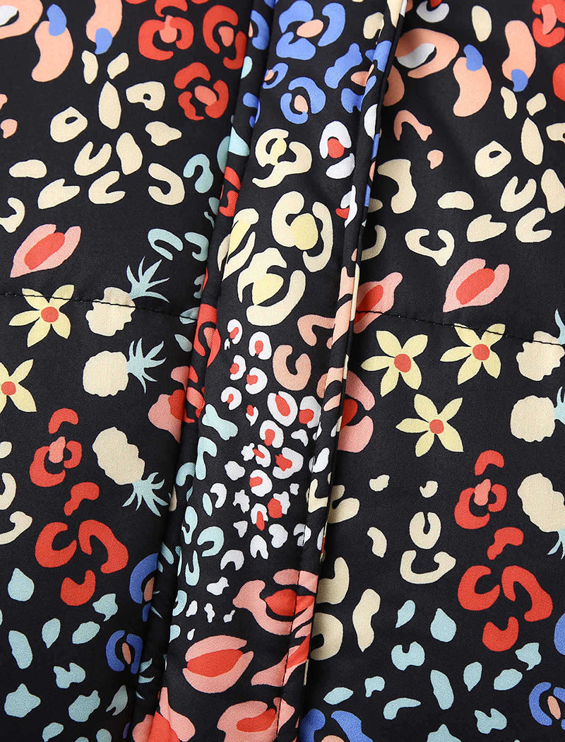 Zippered Puffer Jacket