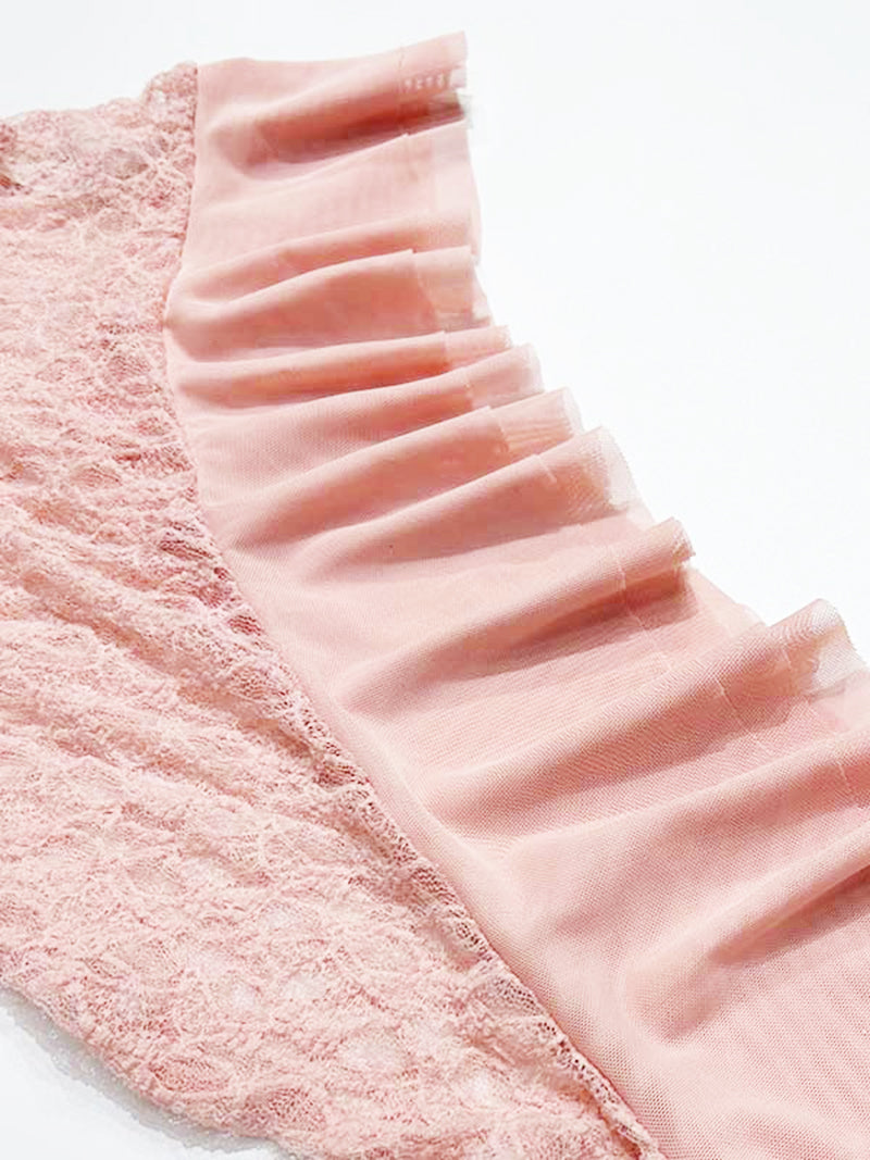 Asymmetrical Lace Cover-Up Dress