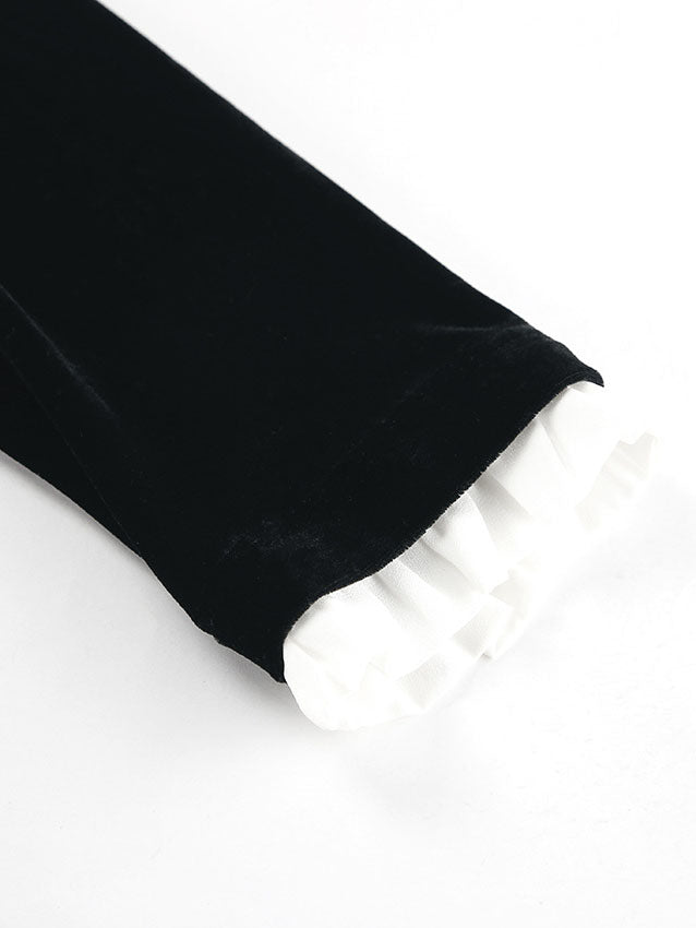 Ruffle Sleeve Midi Dress