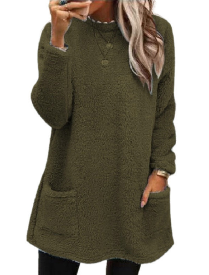 Oversized Fleece Tunic