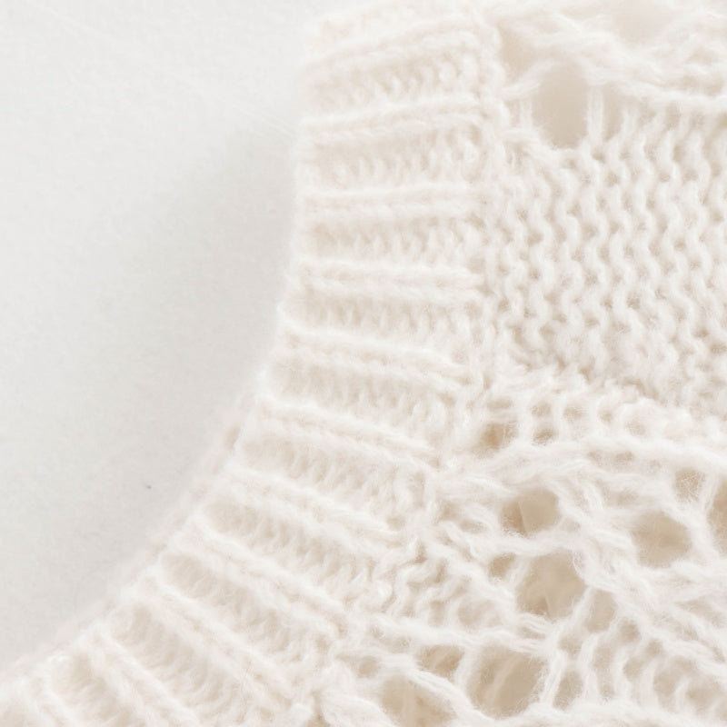 Lace Up Knit Sweater