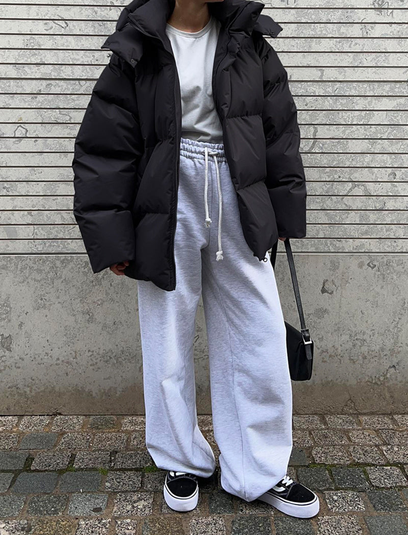 Oversized Hooded Puffer Jacket