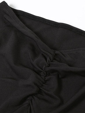 Flare Ruffle Lace Maxi Skirt