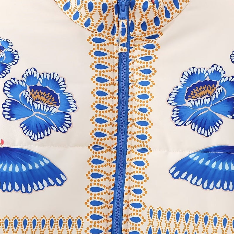 Printed Quilted Jacket